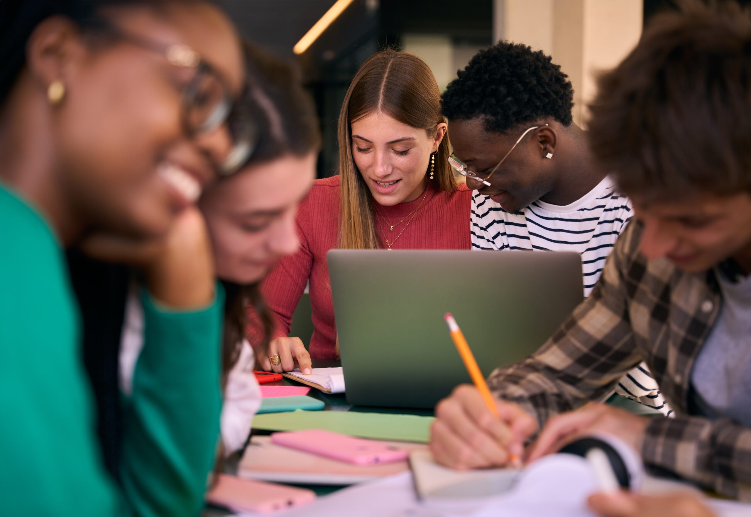 Gen Z working together as one of their key expectations at work.